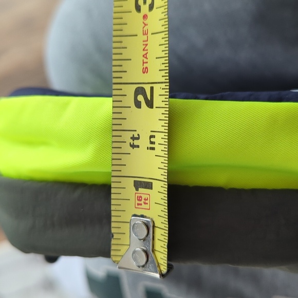 lululemon athletica Navy Blue, Green And Chartreuse Sling Bag. NWOT - Picture 11 of 11